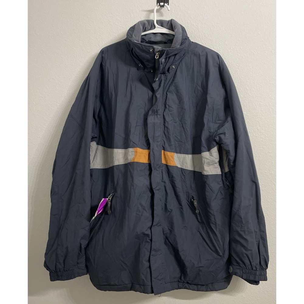 Helly Hansen Men's Jacket XL Navy Waterproof Winter‎ Ski Coat